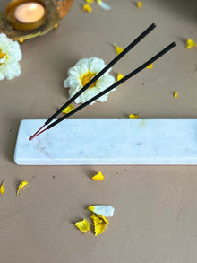 Agarbatti Stand - Handmade Marble & Agate