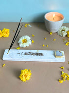 Agarbatti Stand - Handmade Marble & Agate