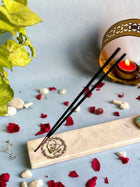 Guru Ji Agarbatti Stand - Handmade Marble & Agate