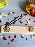 Guru Ji Agarbatti Stand - Handmade Marble & Agate