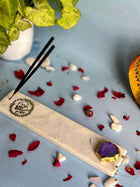 Guru Ji Agarbatti Stand - Handmade Marble & Agate