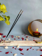 Ik Onkar Agarbatti Stand - Handmade Marble & Agate