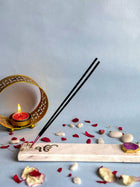 Ik Onkar Agarbatti Stand - Handmade Marble & Agate