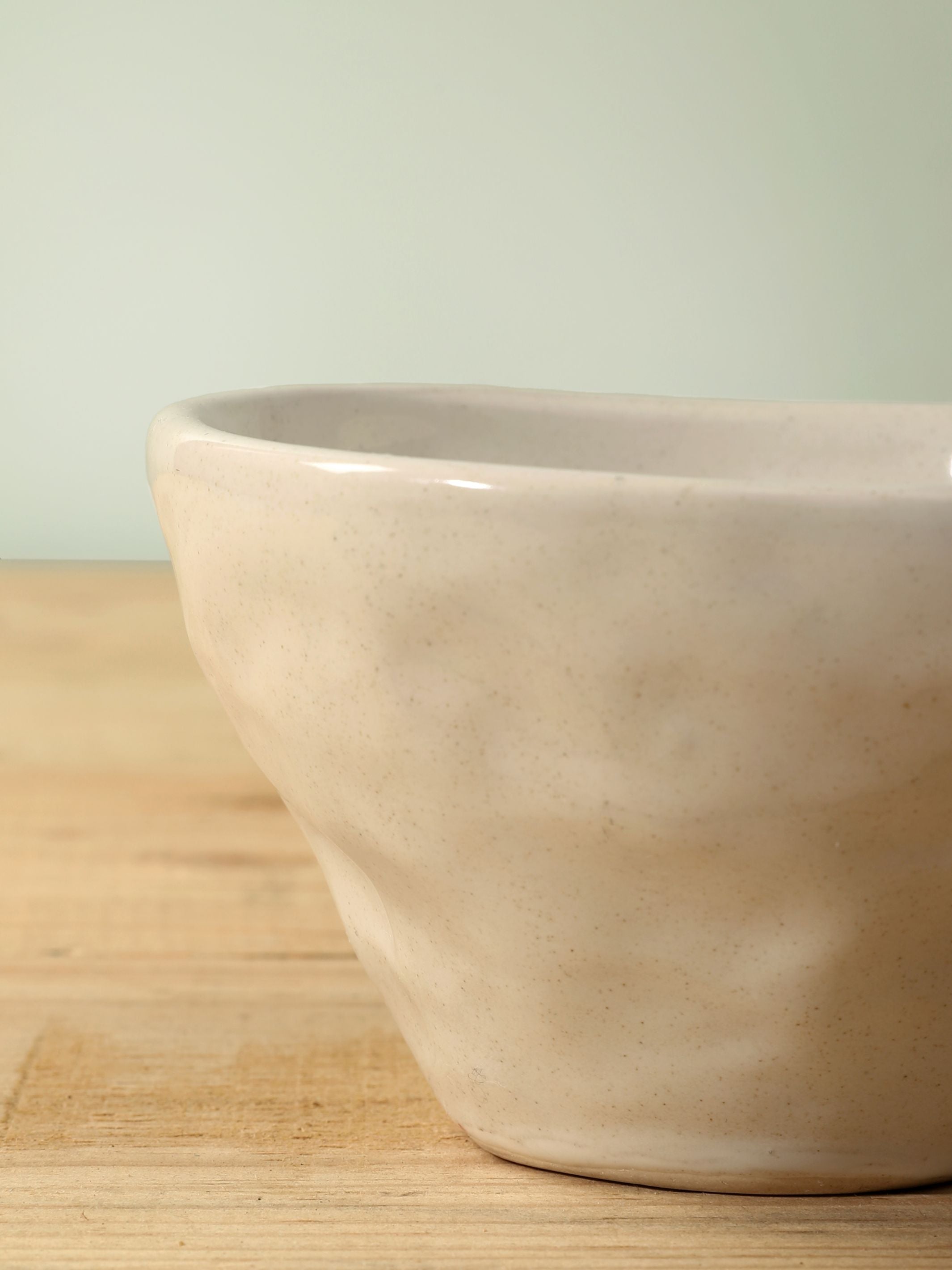 Handmade Round Ceramic Bowl