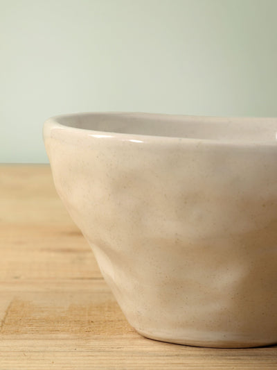Handmade Round Ceramic Bowl