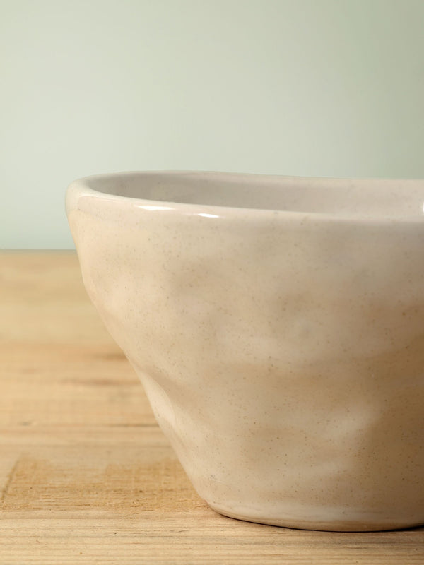 Handmade Round Ceramic Bowl