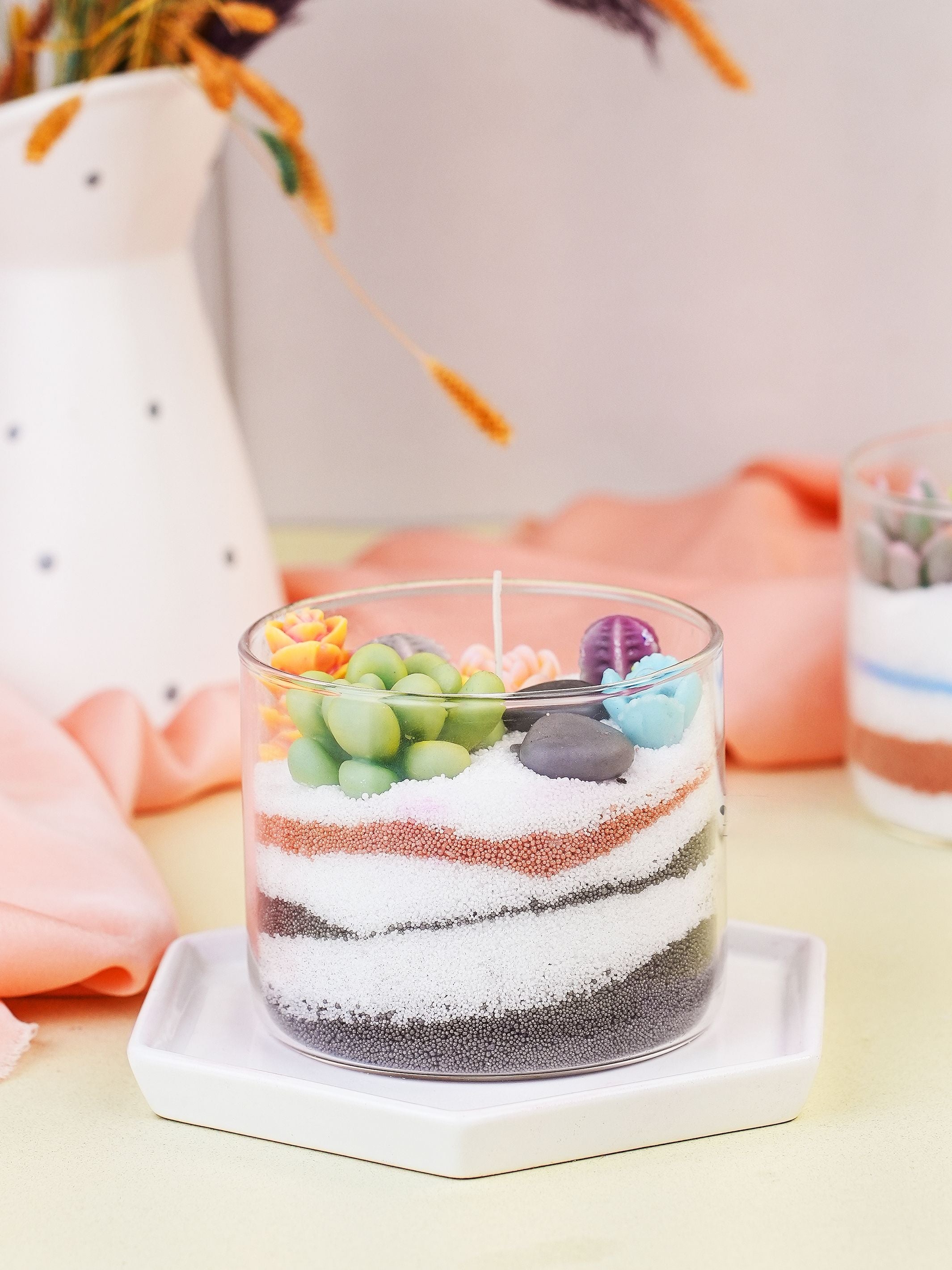 DIY Candle - Happy Desert