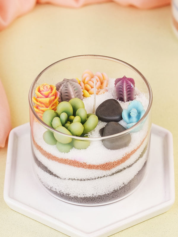 DIY Candle - Happy Desert
