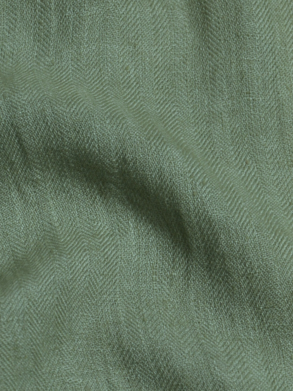 Eucalyptus Herringbone Linen Table Napkins | Set of 2