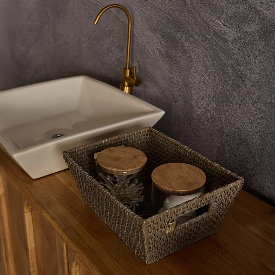 HERSHEY GREY BASKET