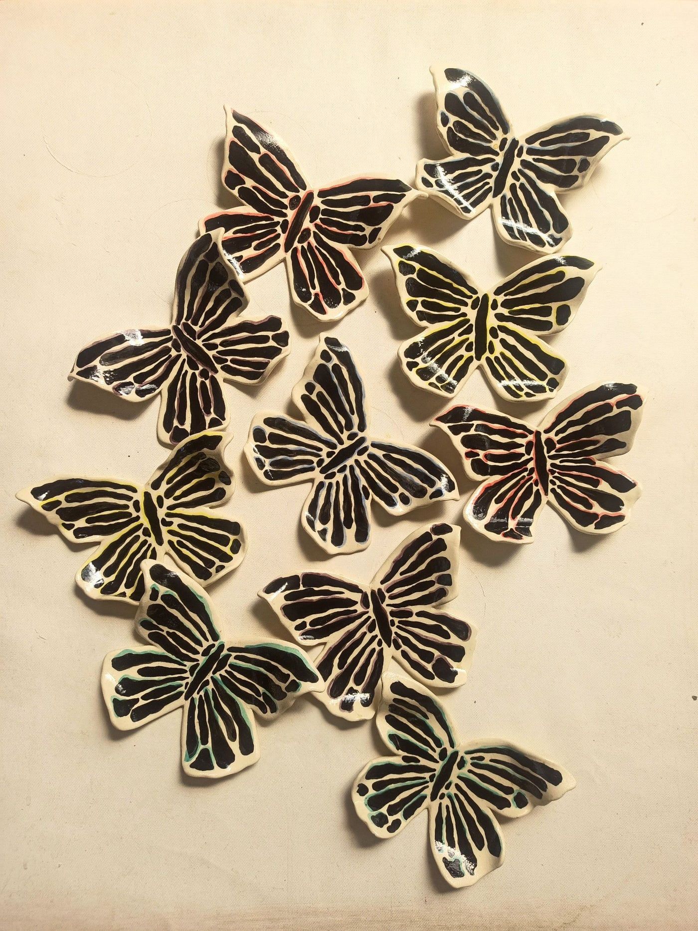 Hints - Wall butterflies set of 2
