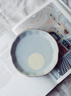 Hues Of Blues Dotto Plates 6_ Set Of 4