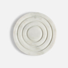 PARADISE -MARBLE IVORY COASTER SET