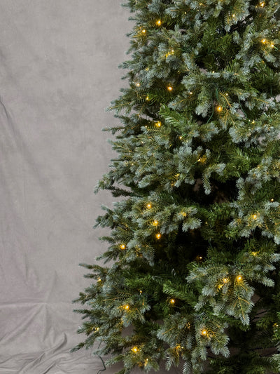 Frosted Tip PE Christmas Tree with Lights- 5