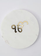 Ik Onkar with Marble - Metal Holder