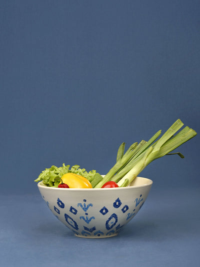 Ikat Ceramic Bowl