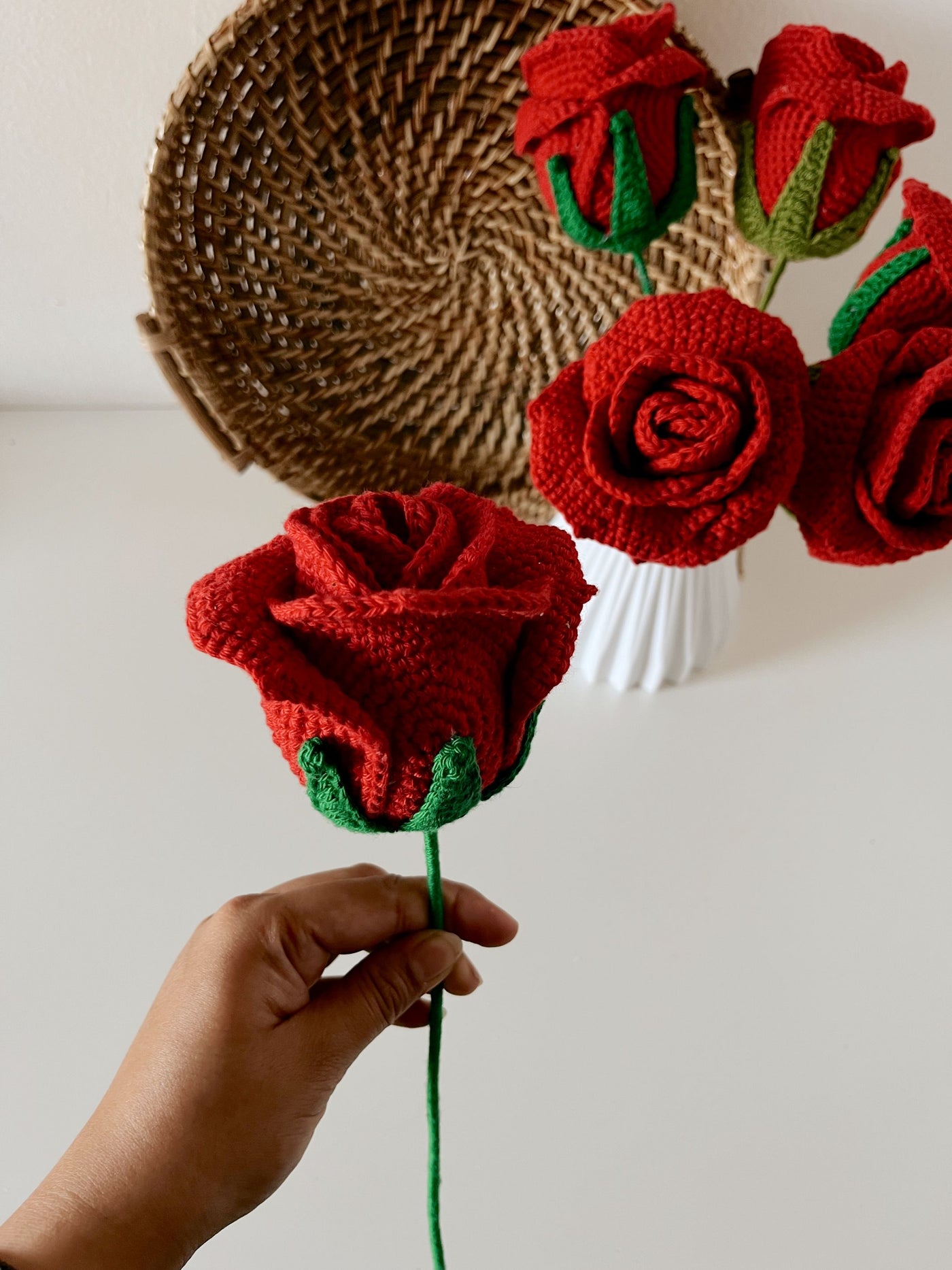 Crochet Rose - XL