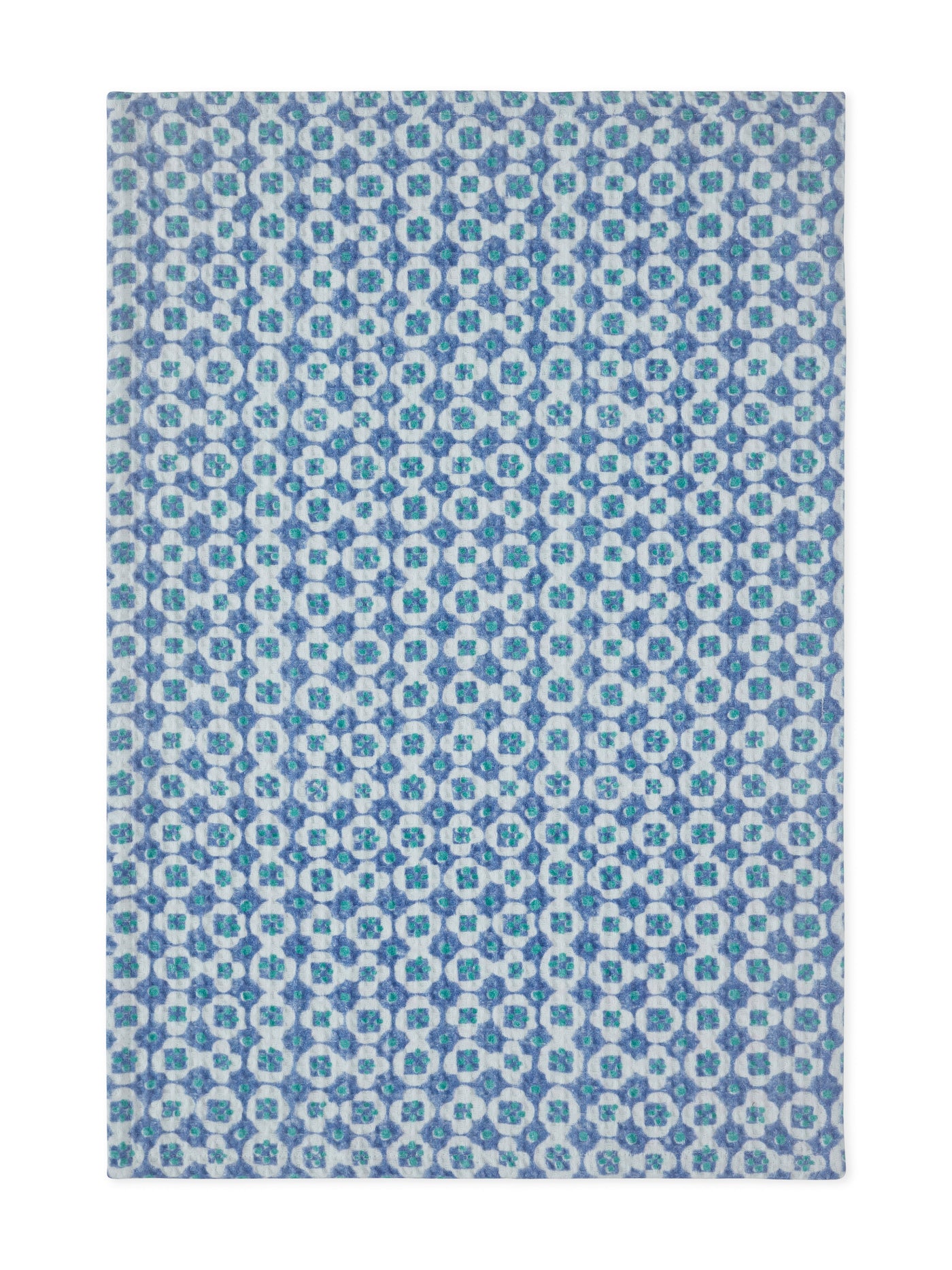 Checkmate Blue Hand Towel | Set Of 2
