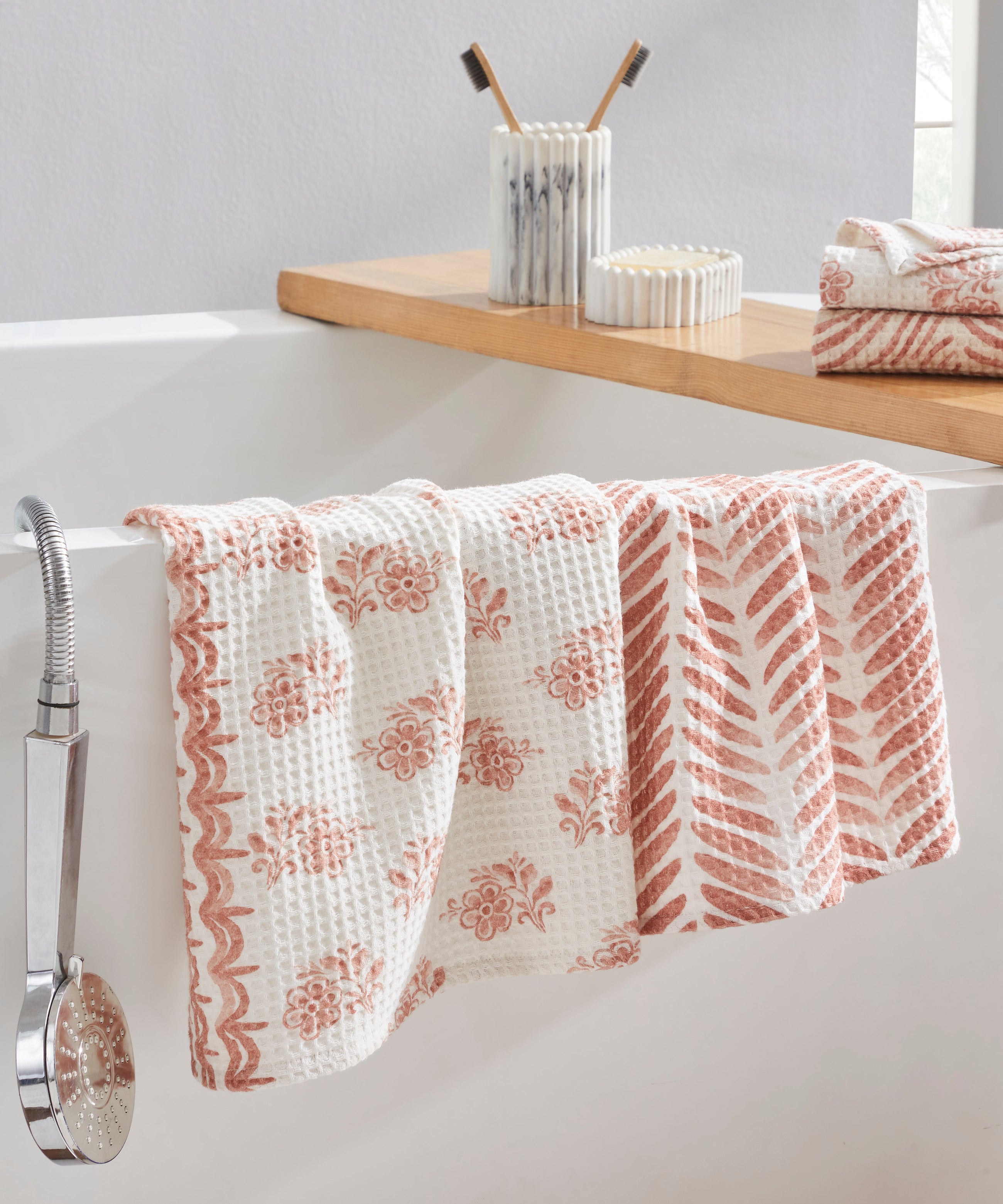 Ayna Green Hand Towel | Set Of 2