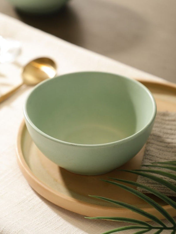 Sage Green Ceramic Thukpa Bowl