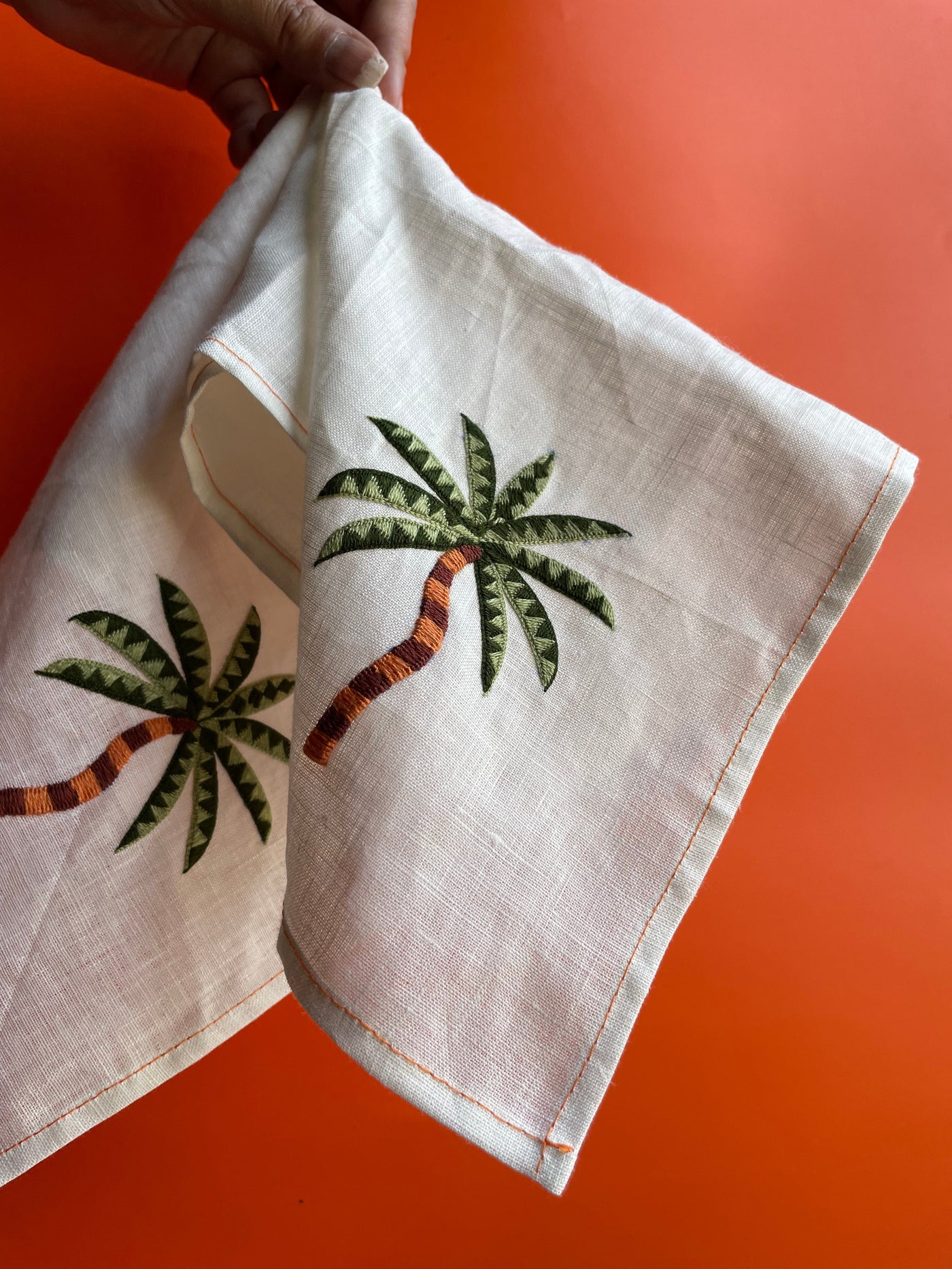 Sunset Palm - Table Napkin