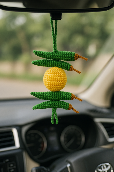 Crochet Nimbu Mirchi