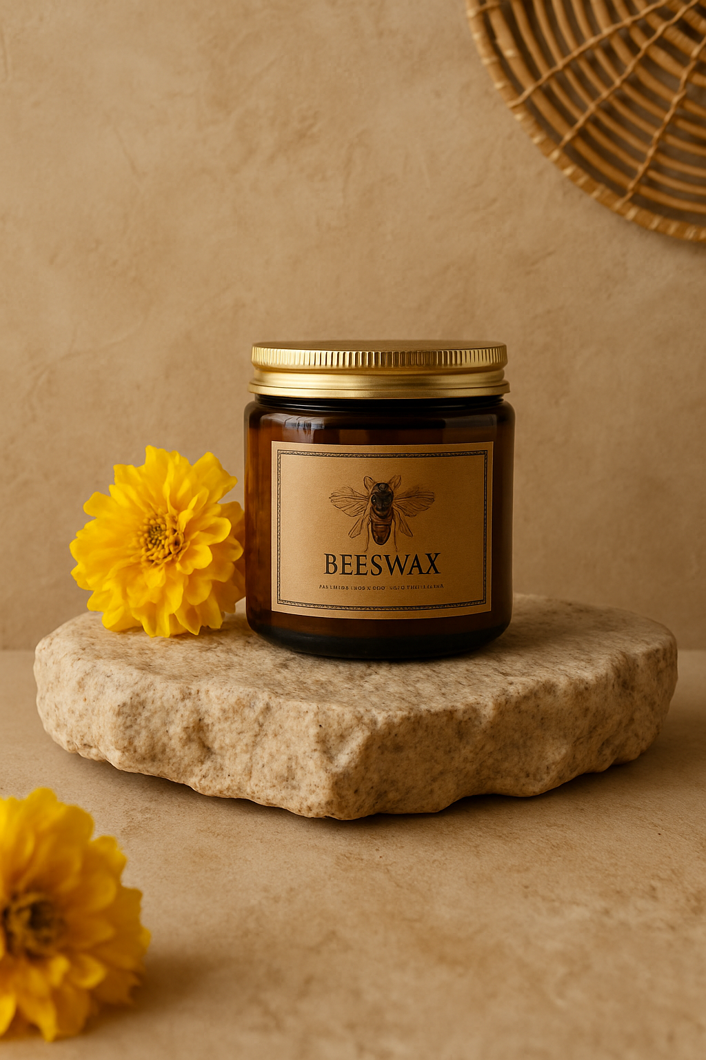 Beeswax Candle