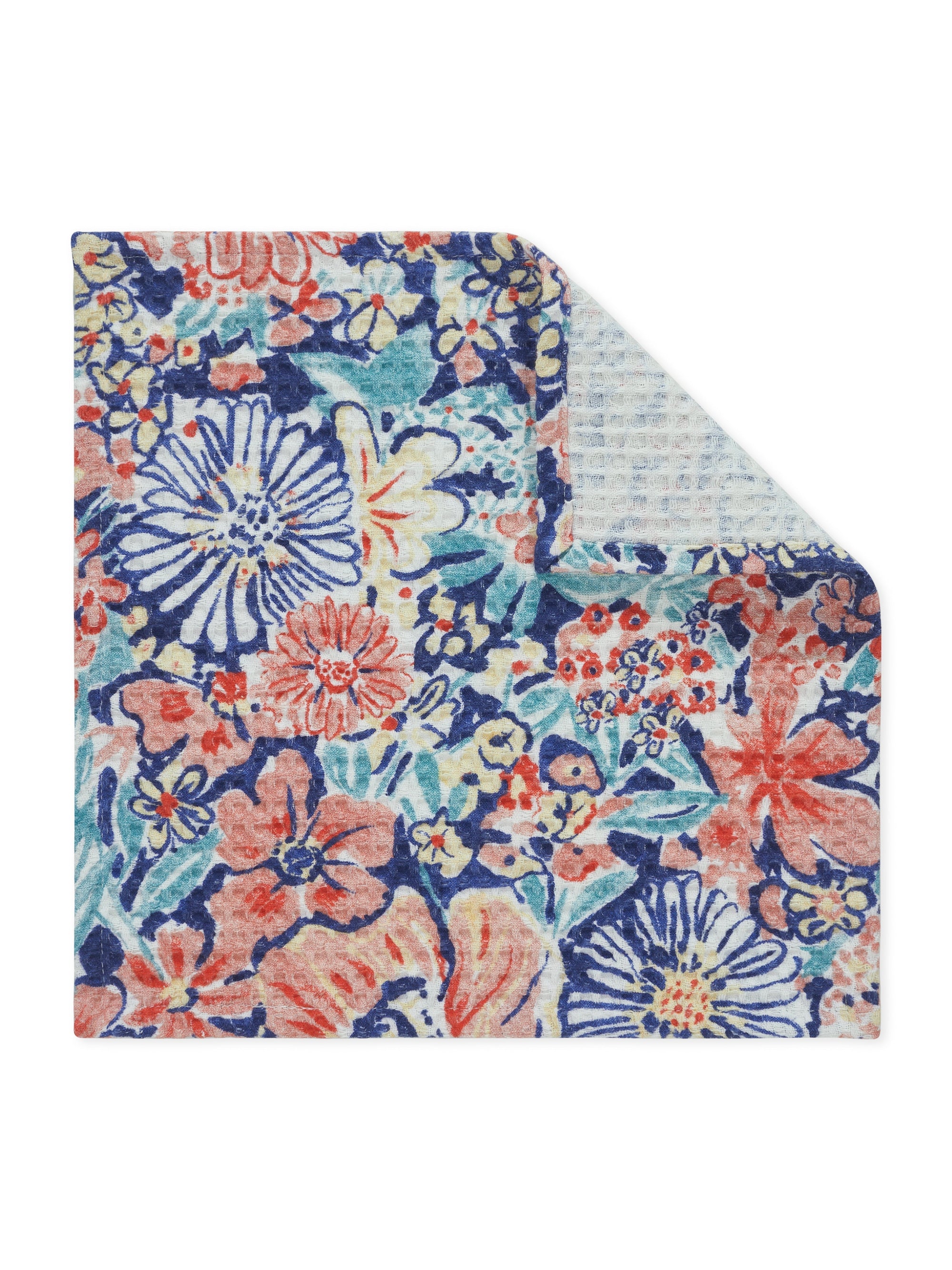 Nature Nectar Blue Face Towel | Set Of 2