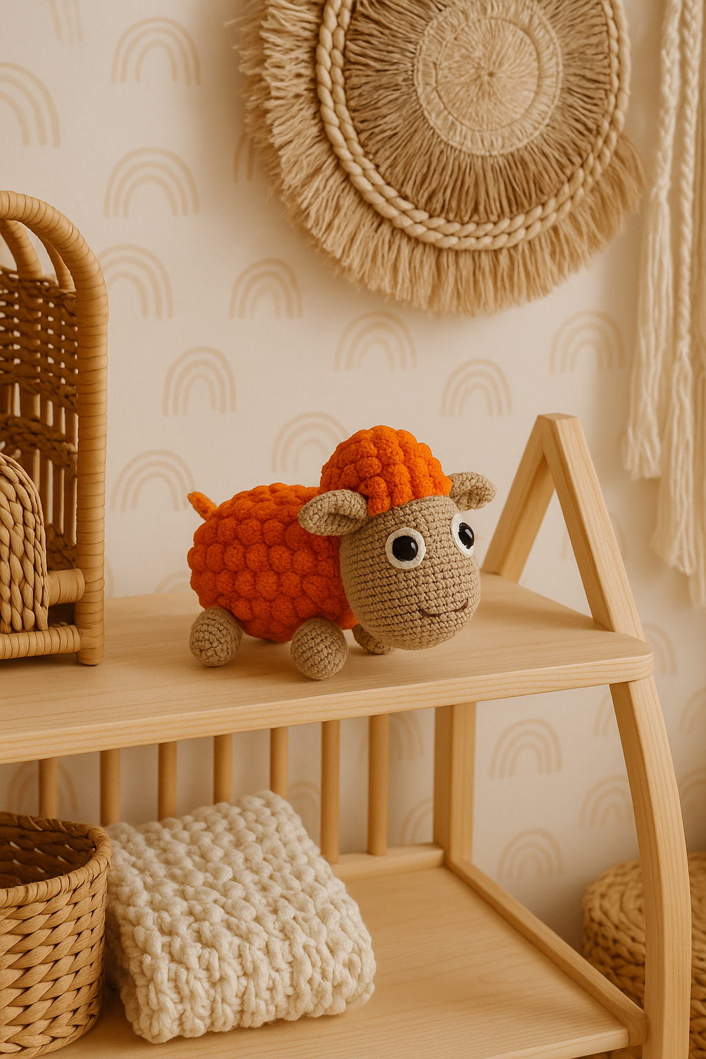Crochet Sheep Toy