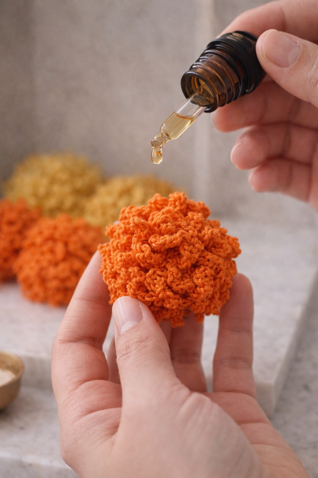 Crochet Genda Phool