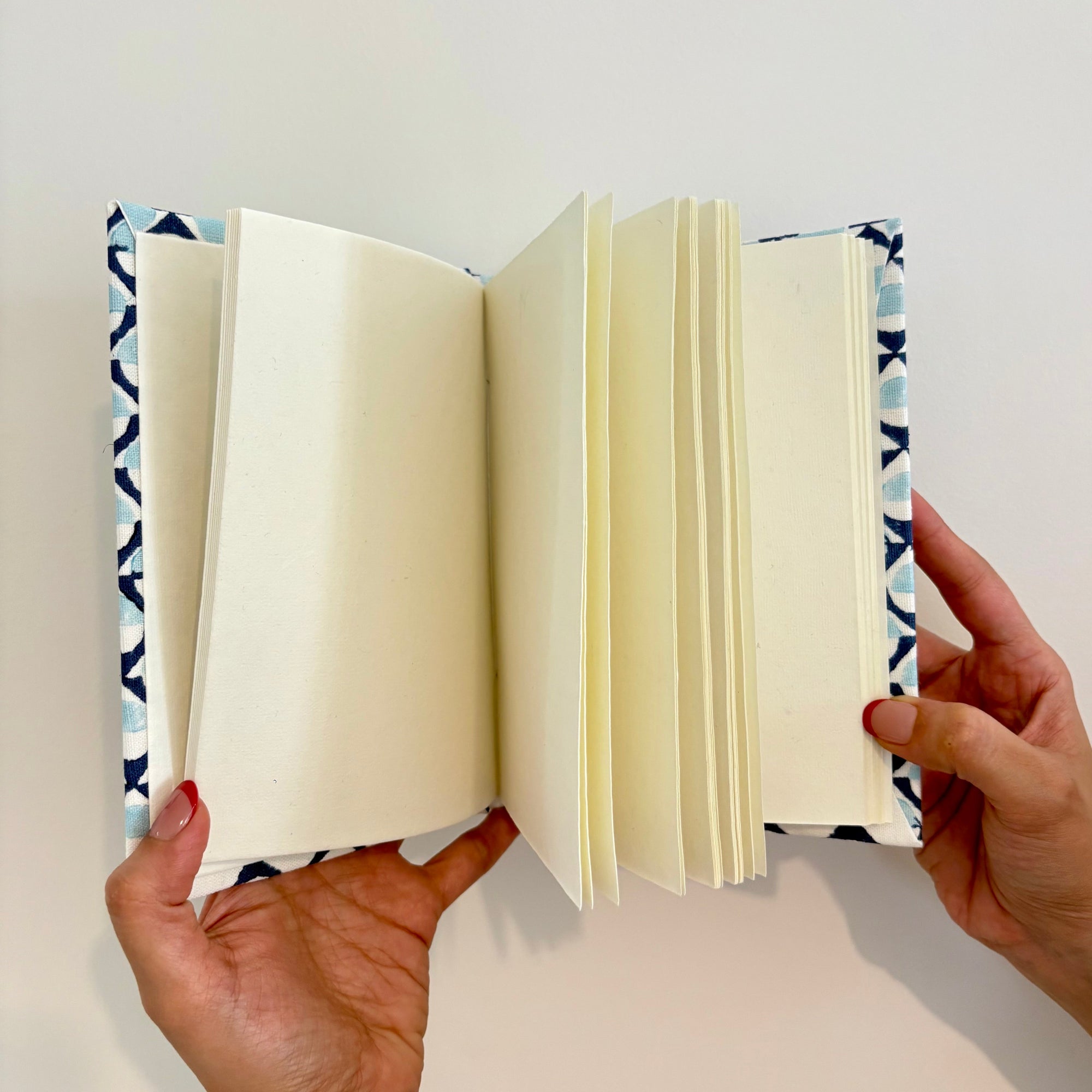 Handcrafted Sustainable A5 Diary Journal Notebook l Handmade Paper l Mosaic