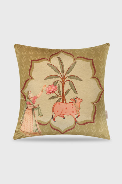 MANJARI Moss Green CUSHION