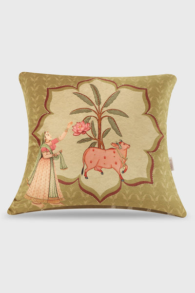 MANJARI Moss Green CUSHION