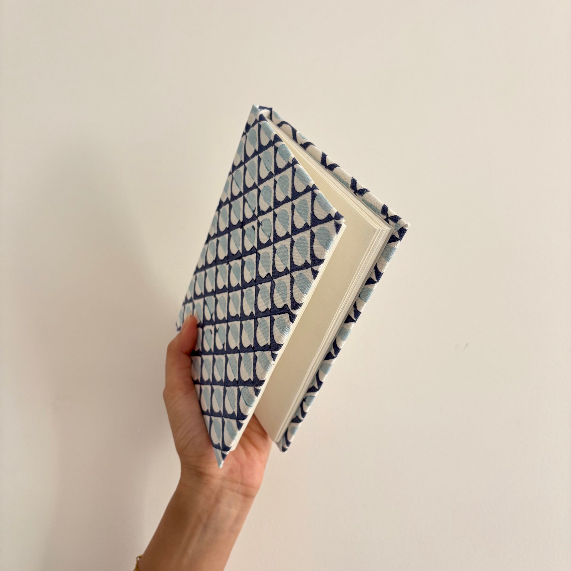 Handcrafted Sustainable A5 Diary Journal Notebook l Handmade Paper l Mosaic