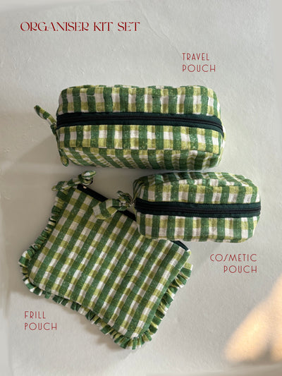 Green Checks Christmas Hamper - Personalised Lifestyle Gift Box