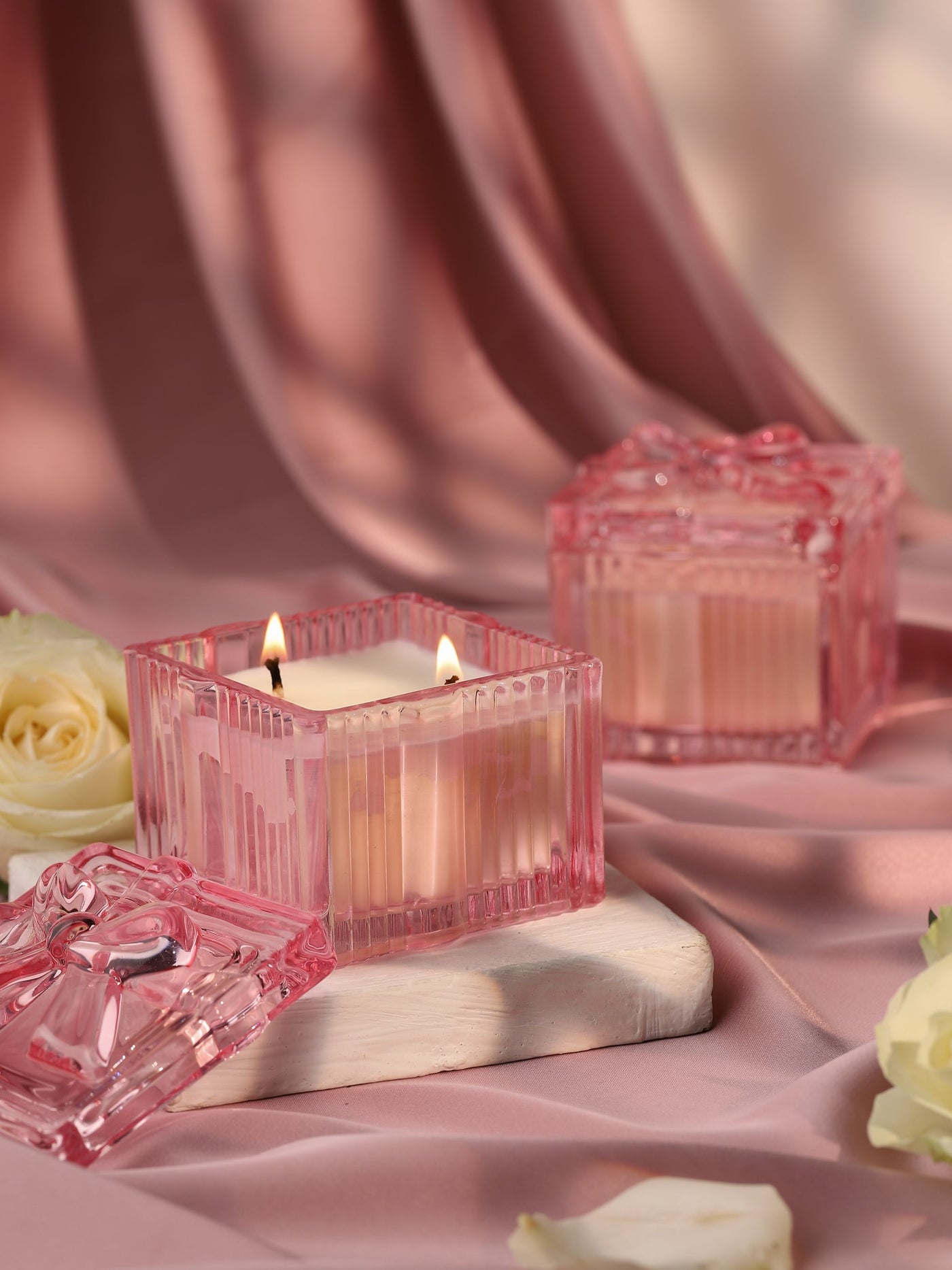 Wrap It Up Candle - Pink - Love Edition