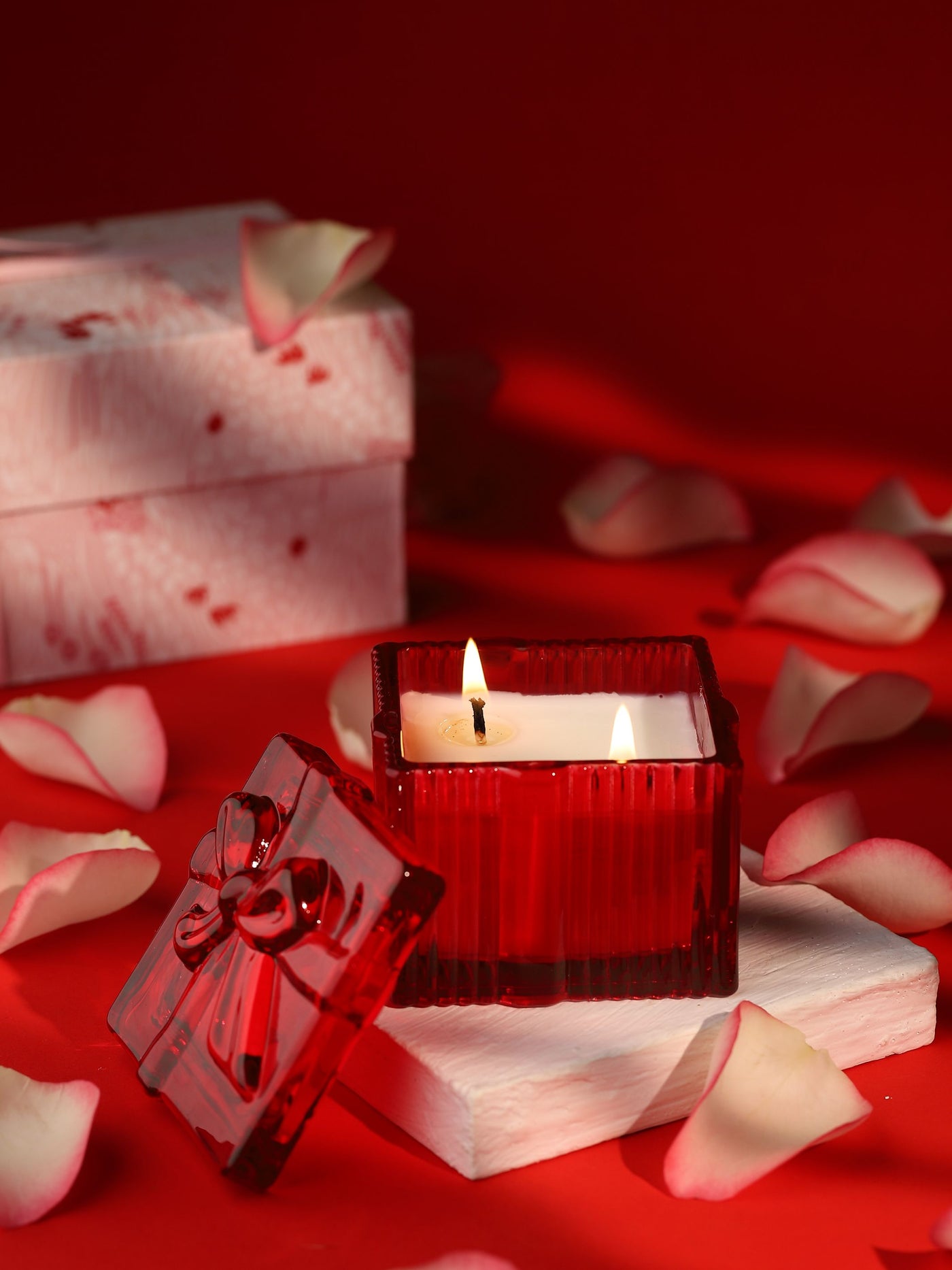 Wrap It Up Candle - Red - Love Edition