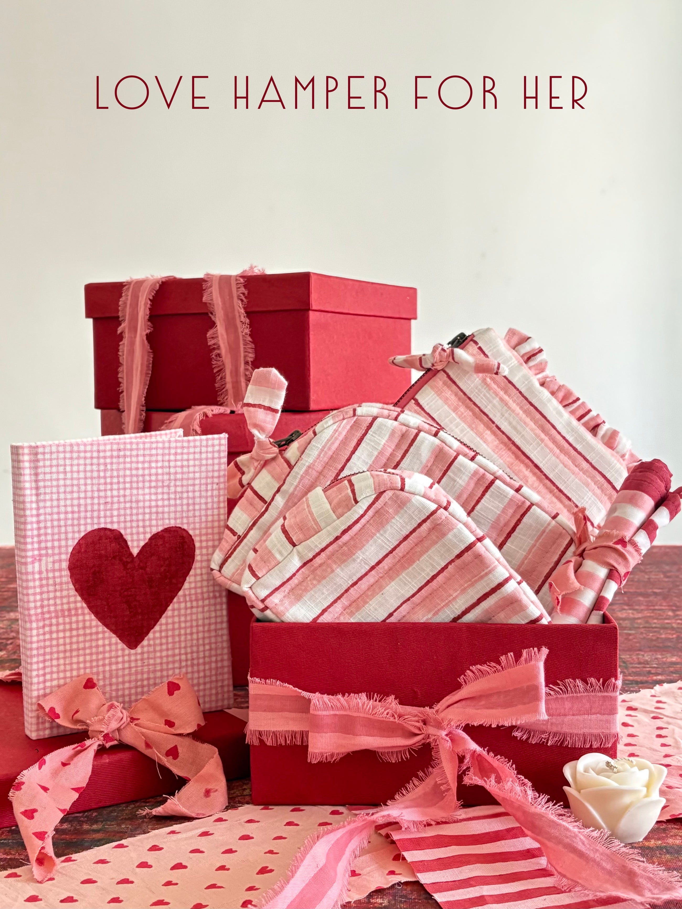 With Love, For Her - A Valentine’s hamper of handcrafted essentials - Product Image 