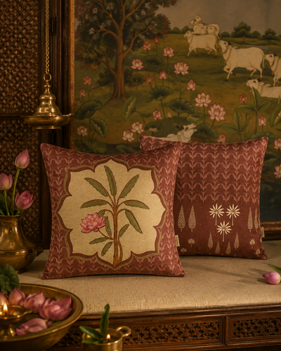 MALHAAR MAHOGANY CUSHION