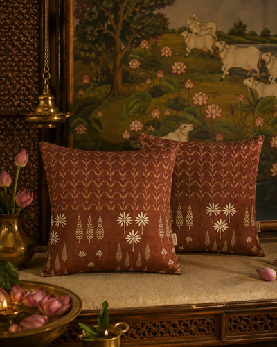 SAAJH MAHOGANY CUSHION