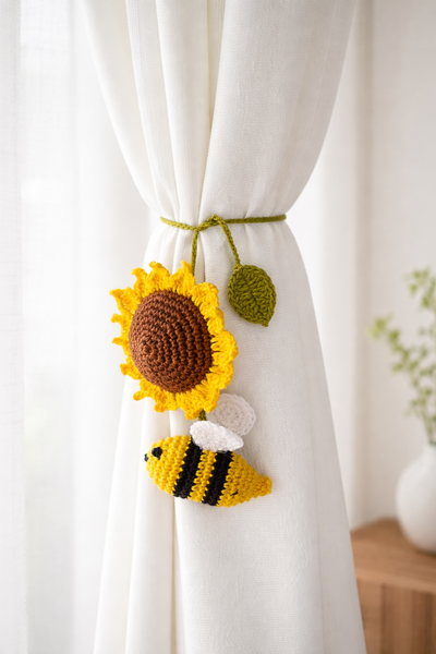 Crochet Curtain Tie