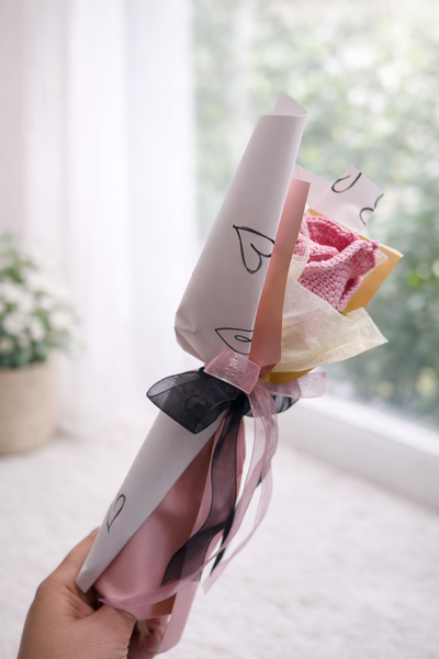 Crochet Thai Rose Bouquet