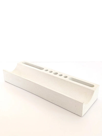 Concrete Linear Desk Organiser