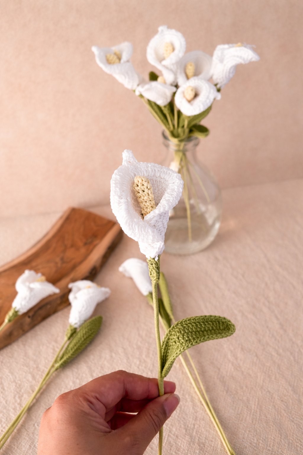 Crochet Peace Lily