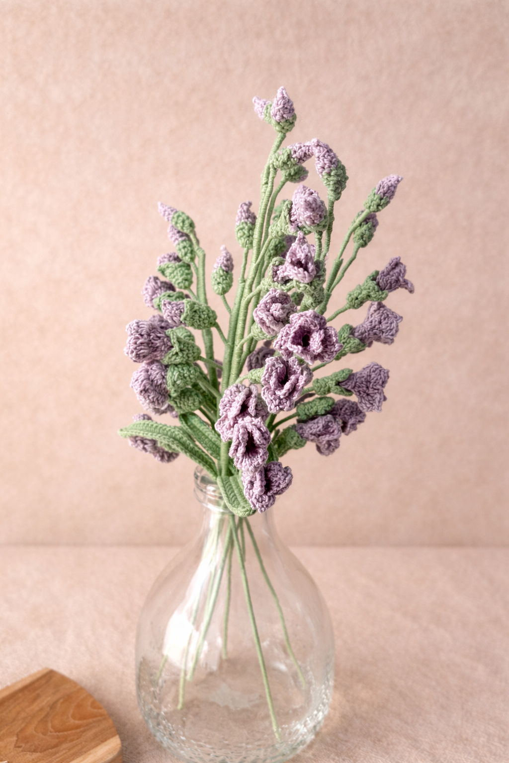 Crochet Freesia purple