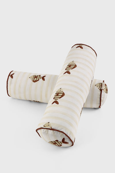 The Sea Shore Organic Cotton Bolster Set