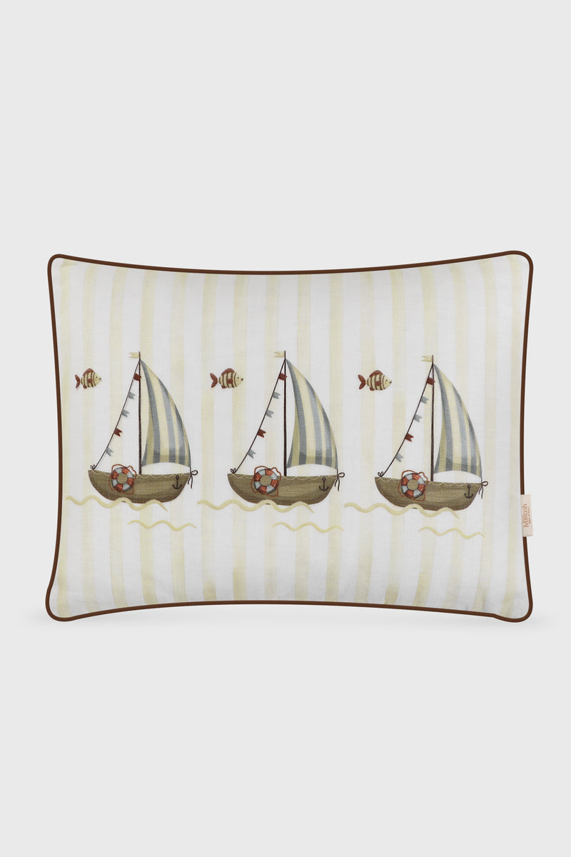 THE SEA SHORE  COMPLETE COT BEDDING SET  GIFT SET WITH BUMPER