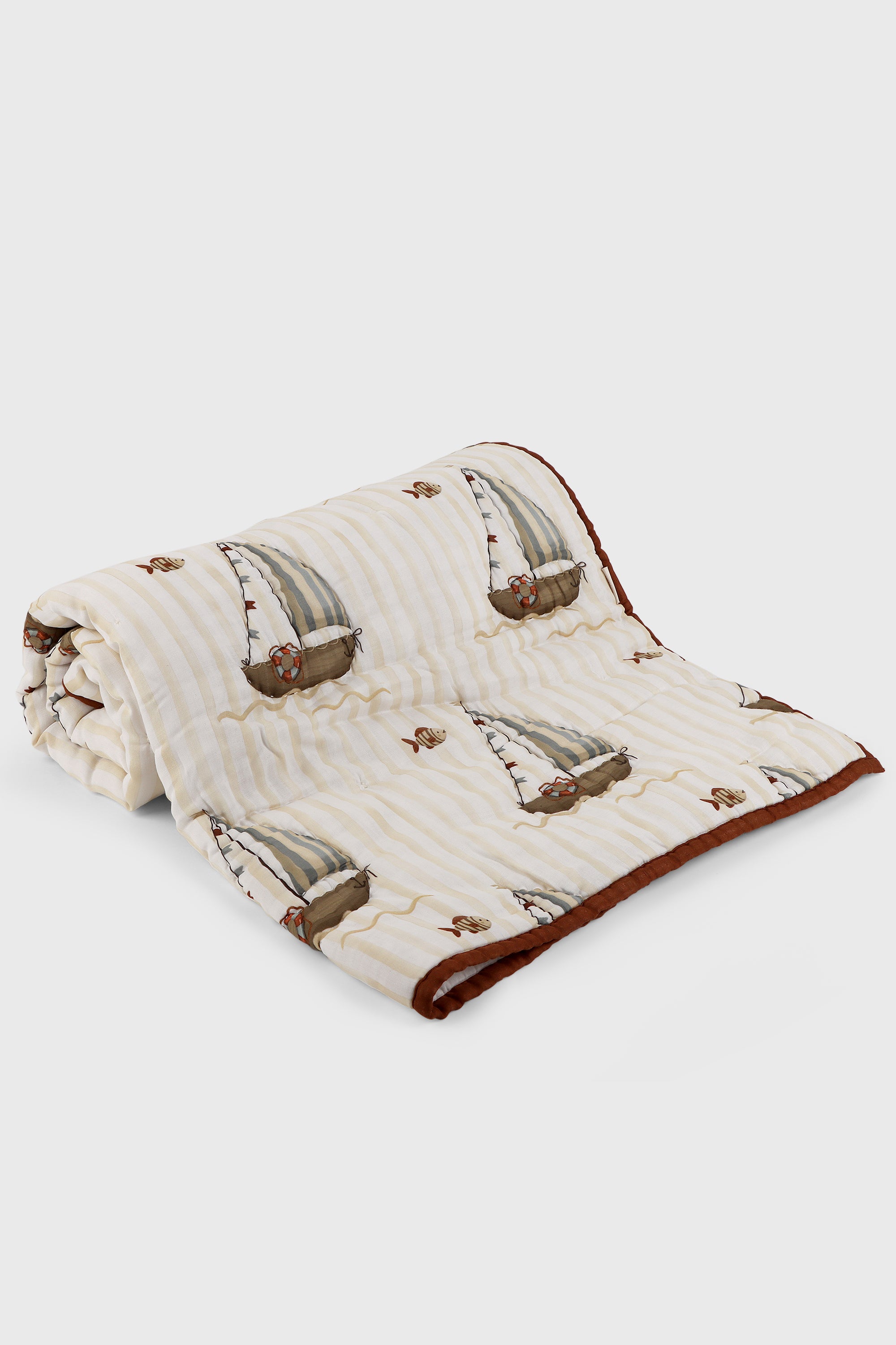 THE SEA SHORE COT BEDDING SET