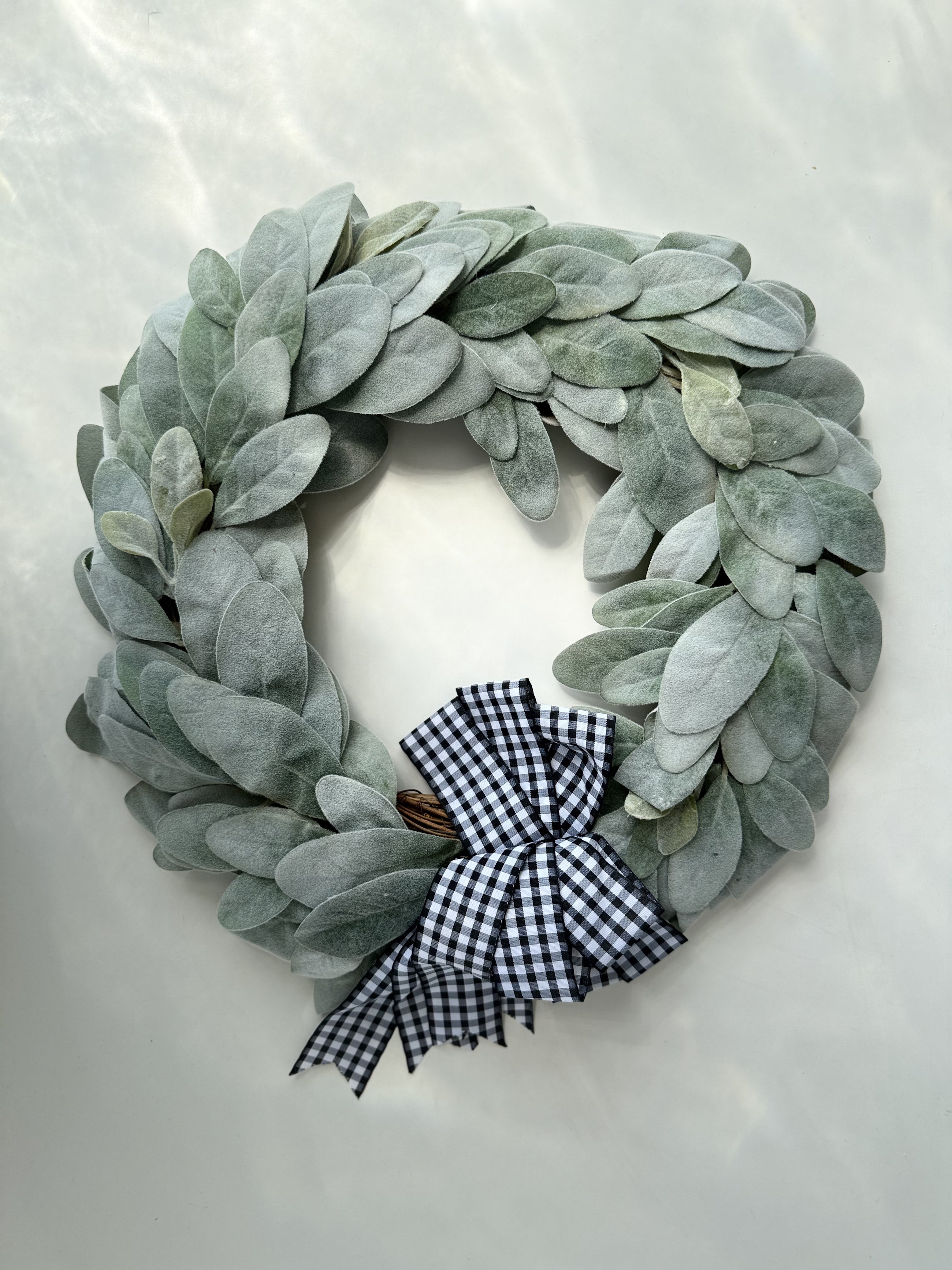 Frosted Sage Winter Wreath