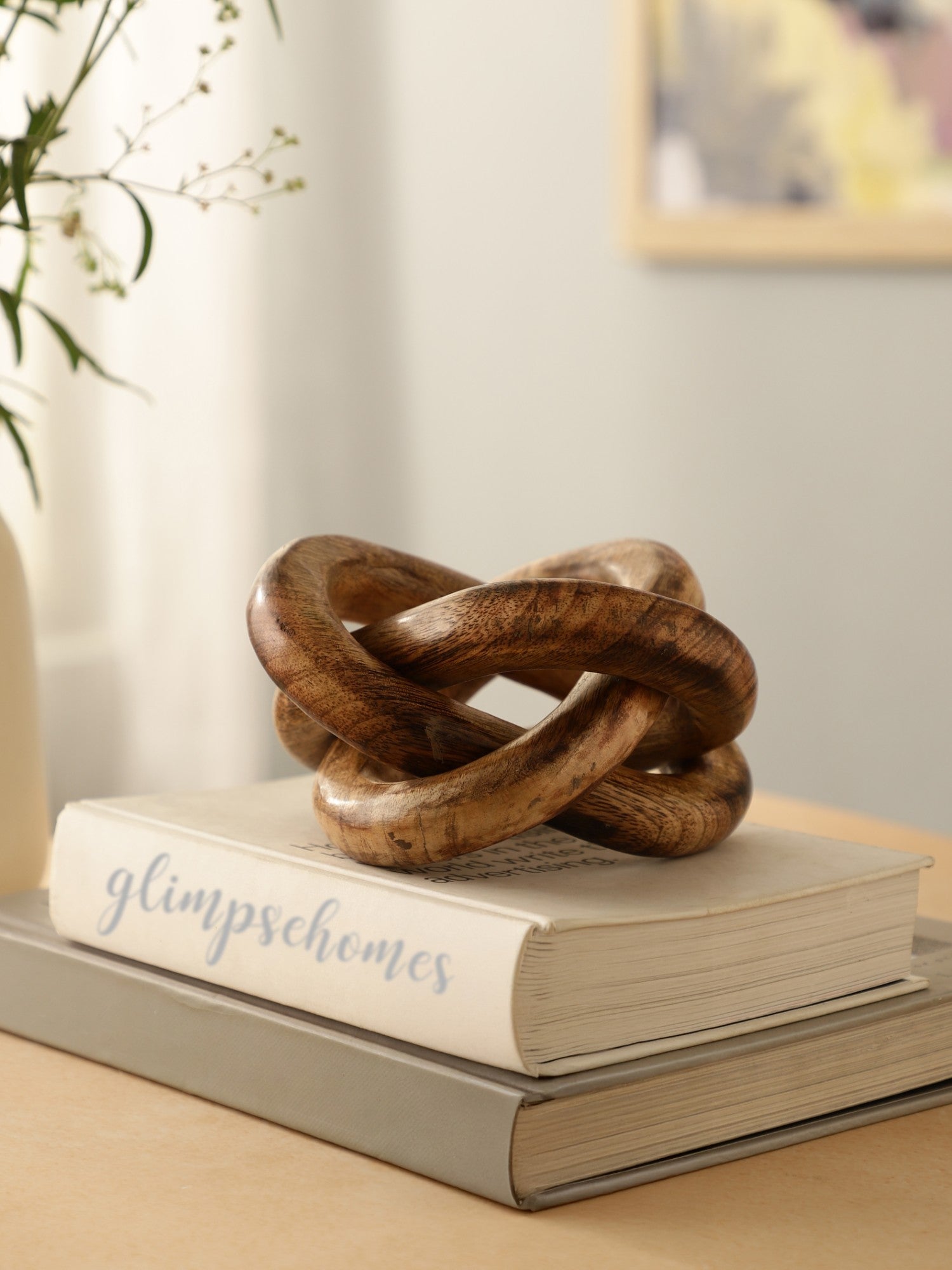 Wooden Chain (3 Knots)